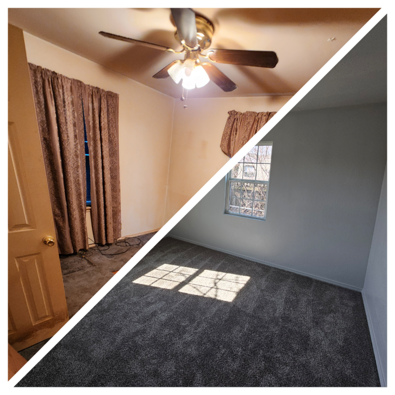 Before and after project collage 20